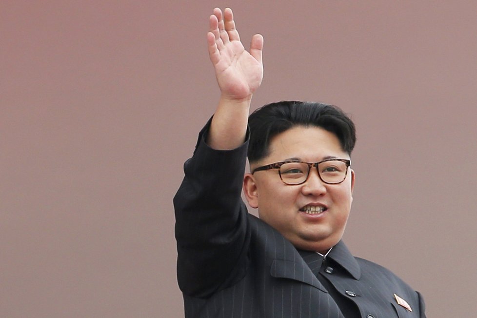 Severokorejský diktátor Kim Čong-un na archivním snímku