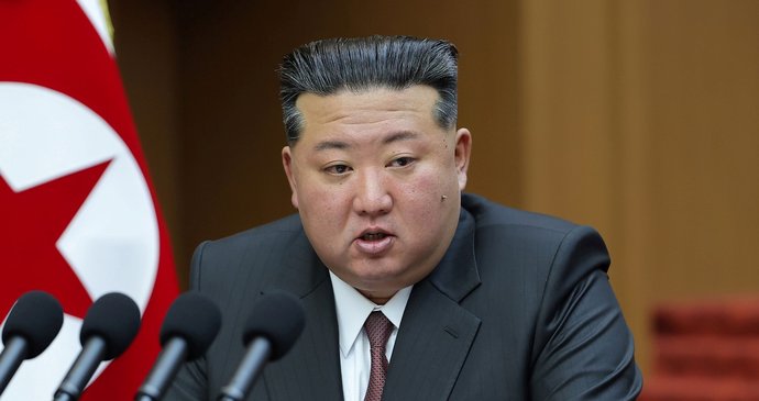 Kim Čong-un na fotografii z března 2026