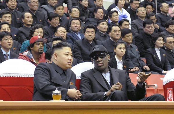 Dennis Rodman s Kim Čong-una.