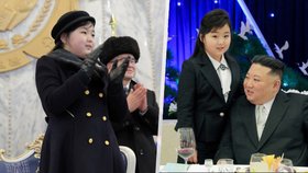 Nahradí devítiletá Ču-ä severokorejského vůdce? Kim Čong-un dívku vzal na několik armádních přehlídek