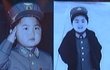 Malý diktátor Severní Korea až minulý týden zveřejnila první snímky z Kimova dětství. Z fotek je zřejmé, že budoucí diktátor měl sklony k obezitě už odmala a stejně tak zálibu v uniformách. 