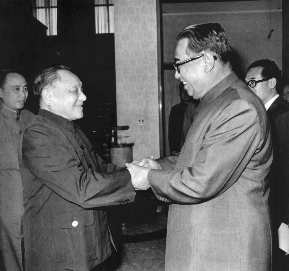 Archivní snímek Kim Ir-sena na jedné z jeho zahraničních cest.