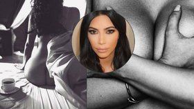 Kim Kardashian se pochlubila novými svůdnými fotkami! Milovnice selfie nejspíš pracuje na novém fotoalbu.