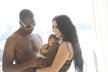 Kanye West a jeho holky - Kim Kardashian a North West.