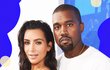 Kim Kardashian a Kanye West