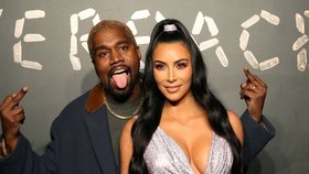 Kayne West s manželkou Kim Kardashian