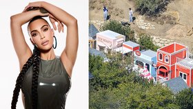 Kim Kardashianová (40) staví svým dětem ráj! Domeček na hraní? Spíš rovnou celé město