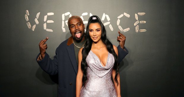Kayne West s manželkou Kim Kardashian