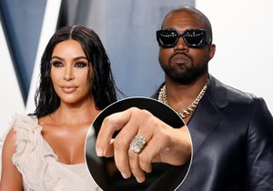 Kim Kardashian odložila zásnubní prsten za miliony korun. Rozvod je na spadnutí