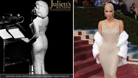 Kardashianka má průšvih za 288 milionů! Poničila slavné šaty Marilyn Monroe?
