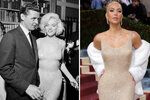 Kim Kardashianová schytala za vynesení šatů po Marilyn Monroe drsnou kritiku.