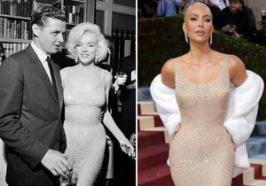 Kim Kardashianová schytala za vynesení šatů po Marilyn Monroe drsnou kritiku.