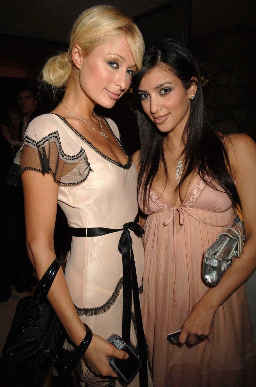 Kim a a Paris v roce 2007.