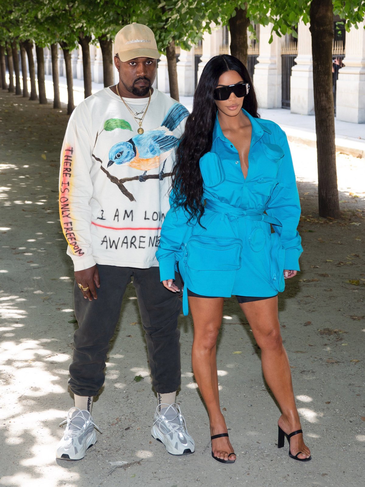 Kanye West a Kim Kardashian.