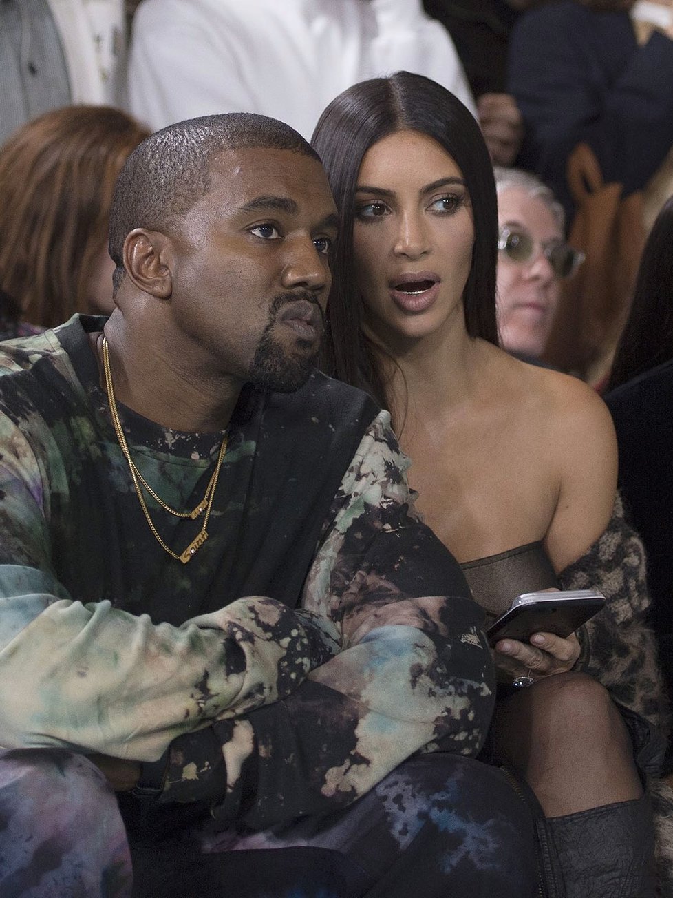 Kayne West s manželkou Kim Kardashianovou