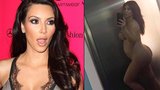 Těhotná a nahatá: Kim Kardashian zveřejnila dosud nejodvážnější selfie