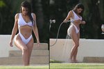 Kim Kardashian v plavkách: 32 kilo má dole, ale zadek pořád jako kůň.