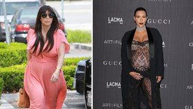 Jaké outfity na sebe Kim oblékla během těhotenství?