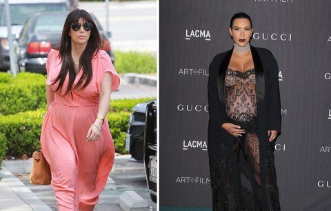 20 nejhezčích i nejhorších outfitů Kim Kardashian v těhotenství!