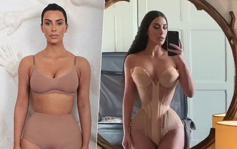 Kim Kardashian šokuje vosím pasem