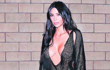 Kim Kardashian (36):  Na rande šla skoro nahá!