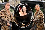 Kim Kardashianová na Pařížském týdnu módy: Šelma přišla o drápek!
