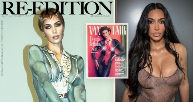 Kim Kardashianová na obálce magazínu: Úplně nahá! Jako Demi Moore