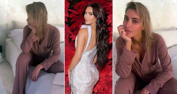 Video odhalilo skutečné, poničené vlasy Kim Kardashian.