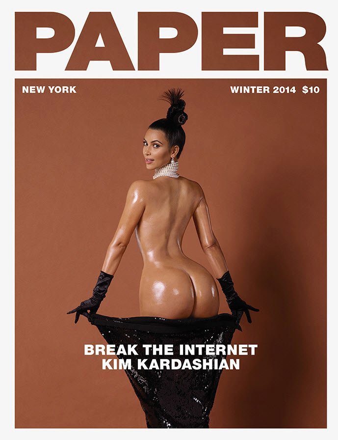 2014 – Kim na obálce Paper Magazine