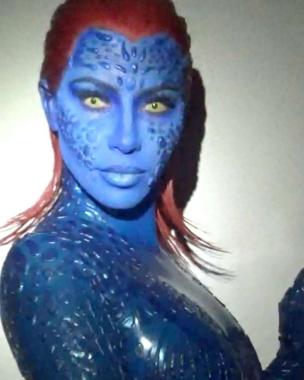 Kim Kardashian jako Mystique