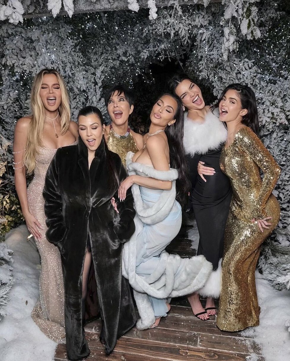Vánoční párty Kim Kardashianové