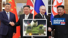 Kim Čong-un má páky na Putina i Siho.