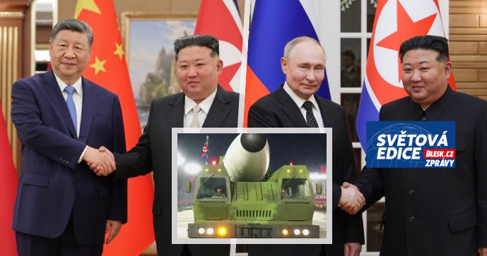 Kim Čong-un má páky na Putina i Siho.