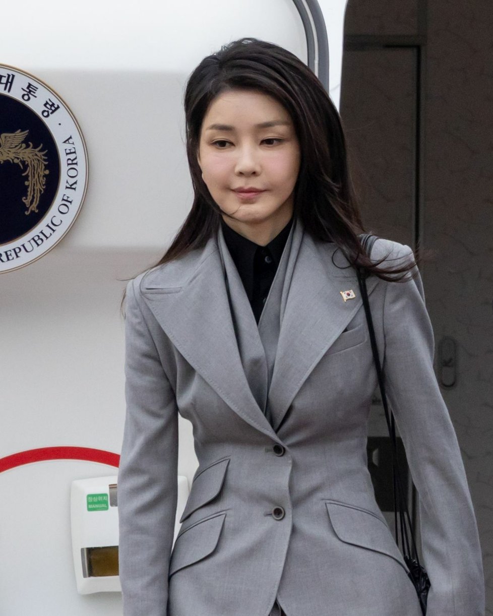Kim Kon-hi, manželka korejského prezidenta Jun Sok-jola
