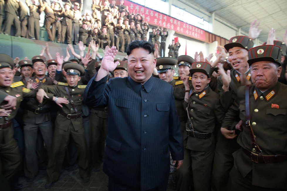 Severokorejský komunistický vůdce Kim Čong-un