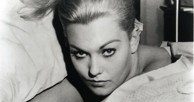 Kim Novak ve filmu Vertigo.