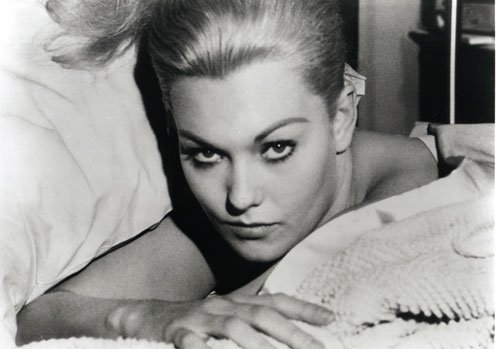 Kim Novak ve filmu Vertigo.