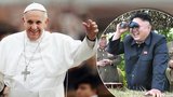 Papež přiletěl do Jižní Korey: Kim v Severní odpaloval rakety!