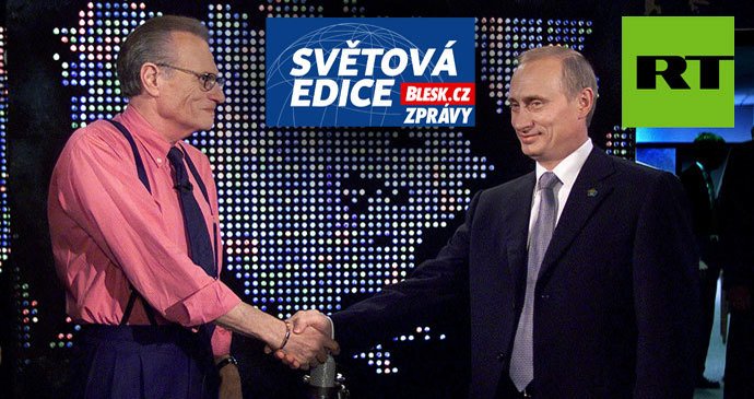 Larry King s Vladimirem Putinem.