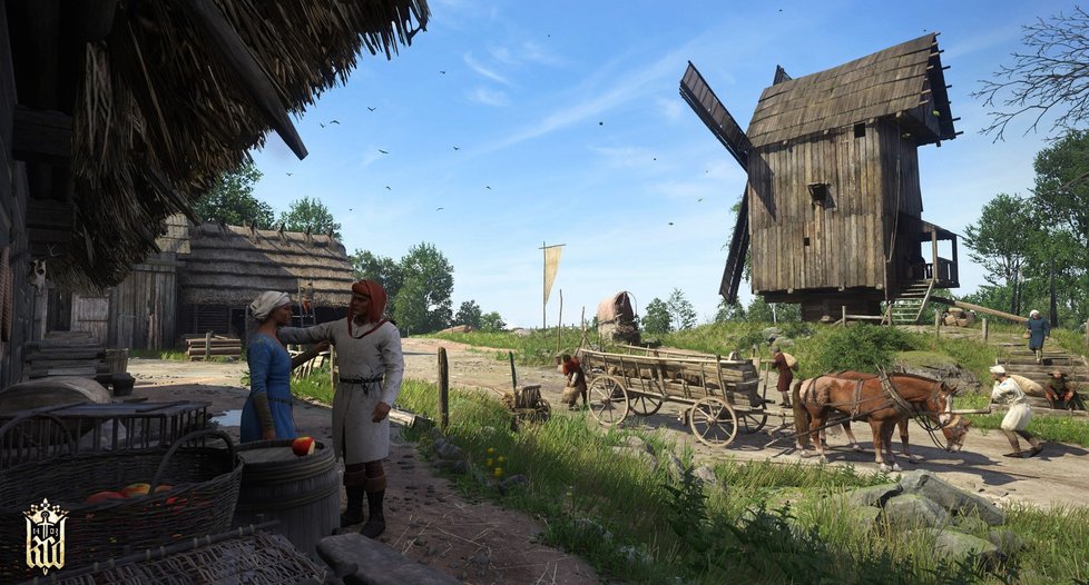 Česká videohra Kingdom Come: Deliverance.