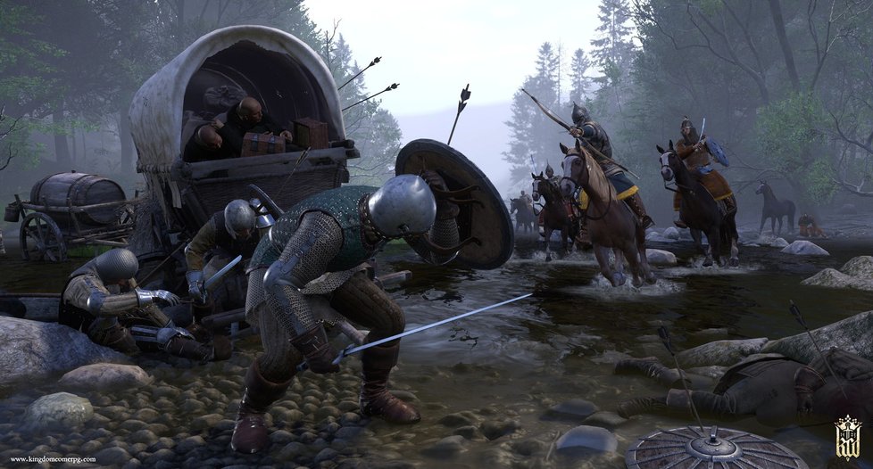 Česká videohra Kingdom Come: Deliverance.