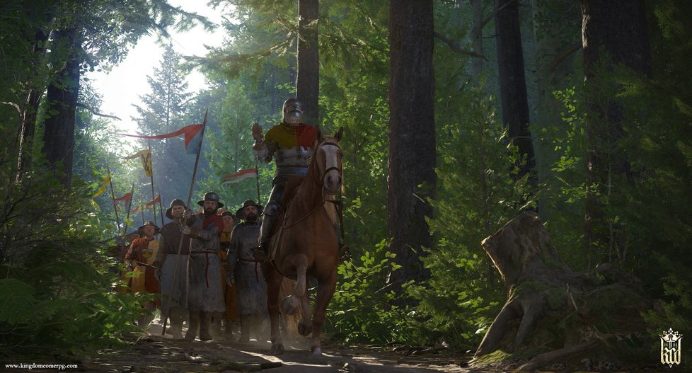 Česká videohra Kingdom Come: Deliverance.