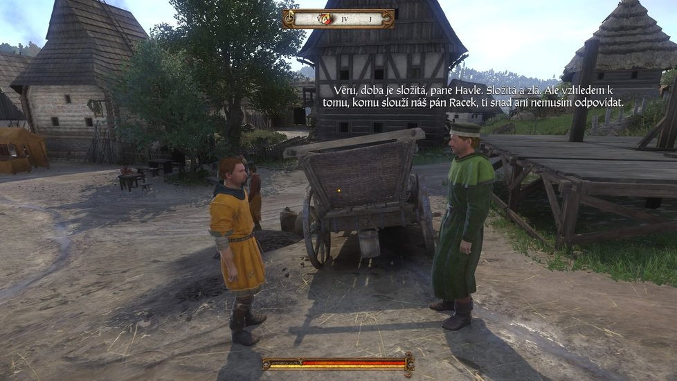 Česká videohra Kingdom Come: Deliverance.