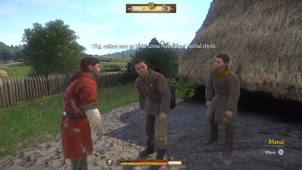 Česká videohra Kingdom Come: Deliverance.