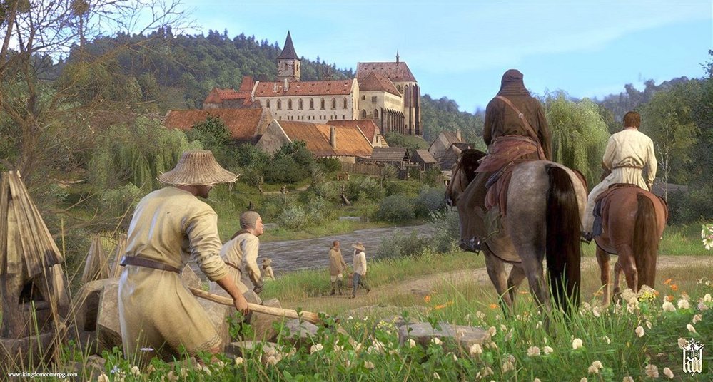 Hra Kingdom Come: Deliverance se odehrává v české krajině Posázaví, kde nechybí ani Sázavský klášter