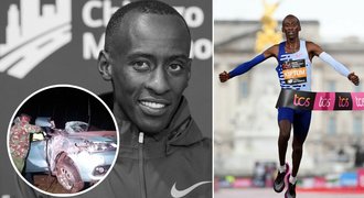 The world record holder (†24) in the marathon is dead.  Terrible accident, the coach also died