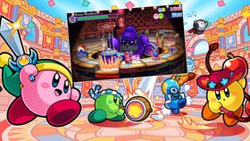Kirby Battle Royale je party mlátička pro více hráčů.
