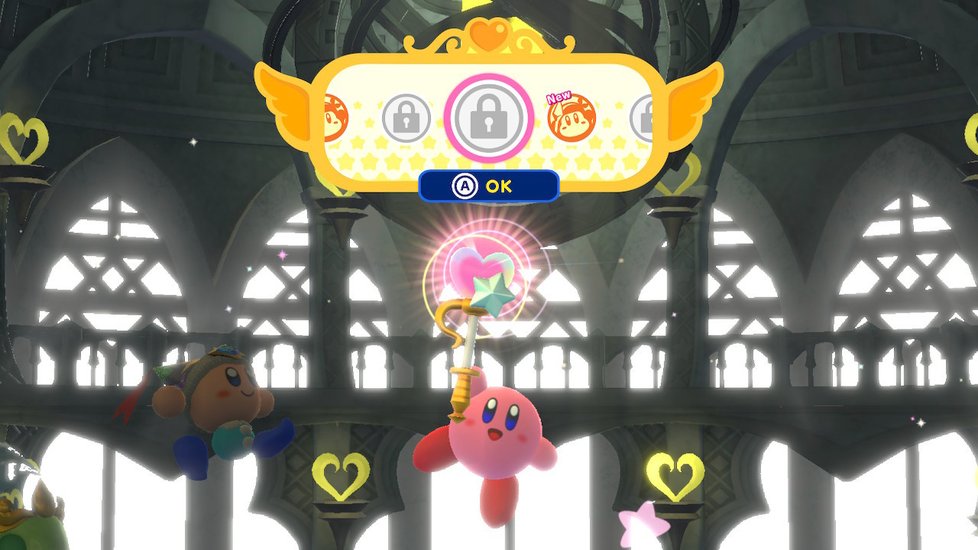 Kirby Star Allies pro Nintendo Switch.