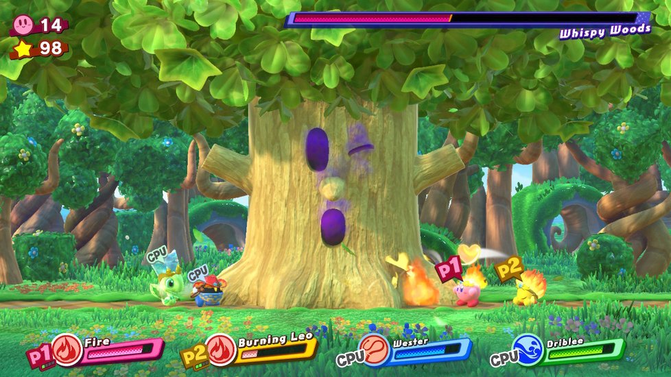 Kirby Star Allies pro Nintendo Switch.
