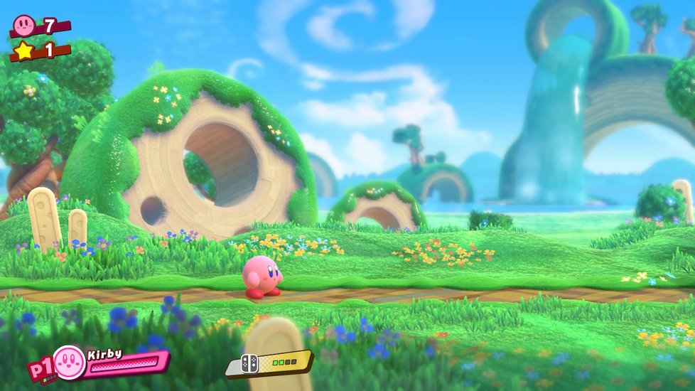 Kirby Star Allies pro Nintendo Switch.